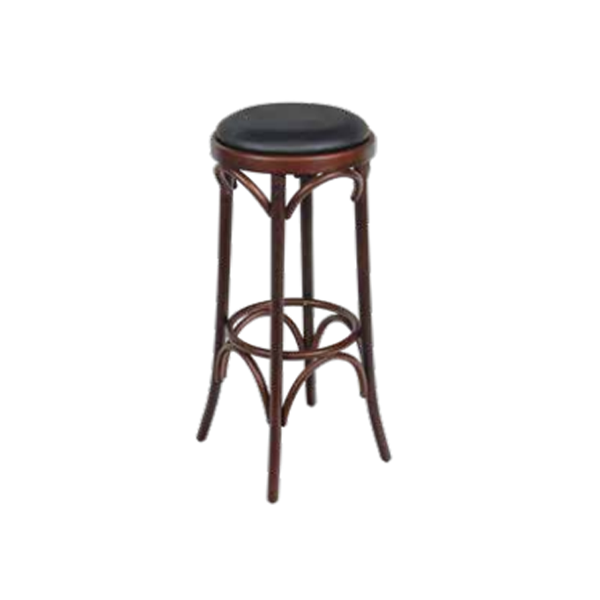 commercial backless barstool wood