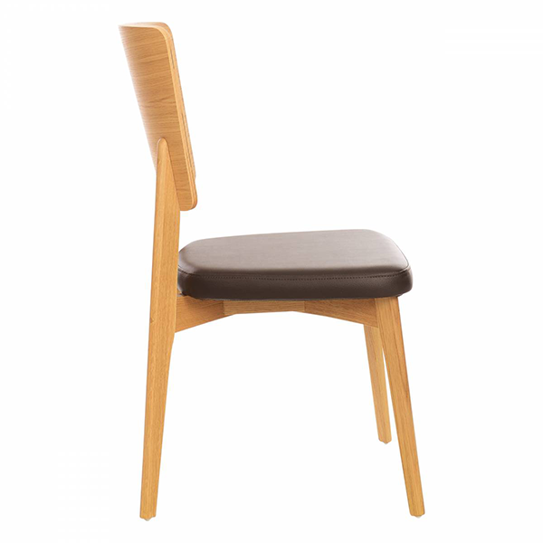 upholstered wood chair