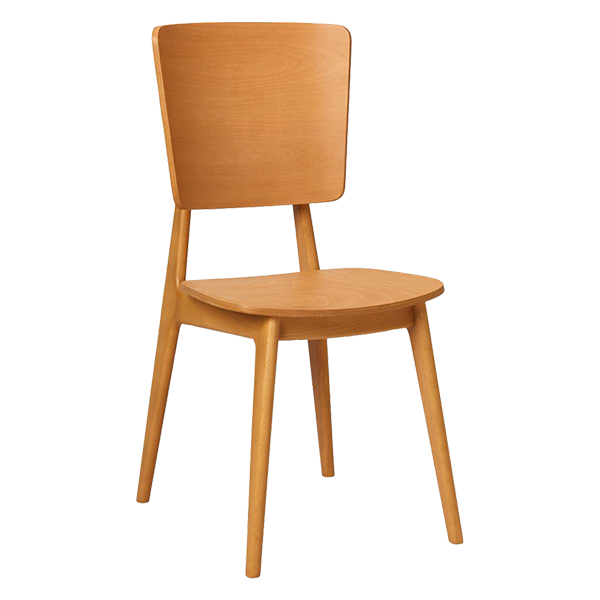 commercial wood chair minimalist