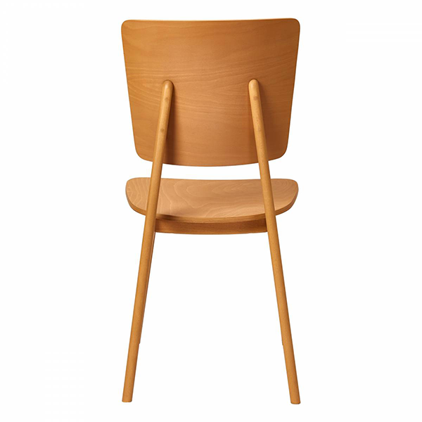 commercial wood minimalist chair