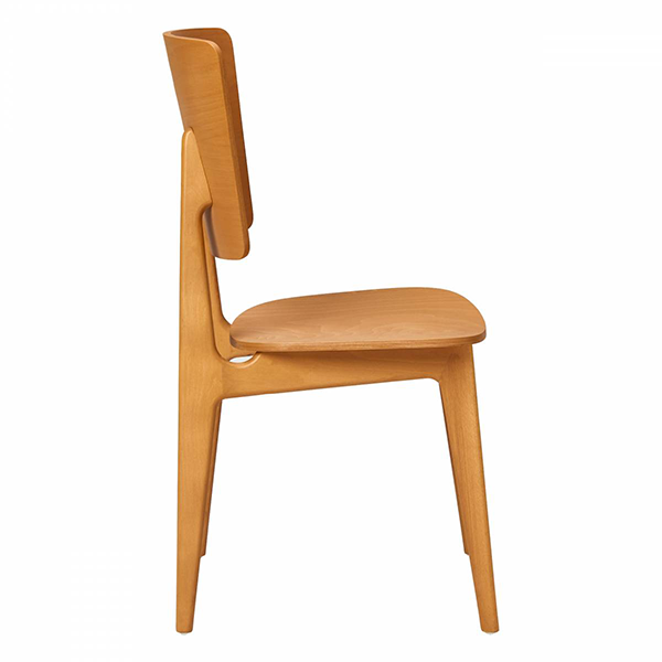 commercial wood minimalist chair