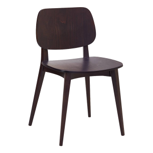 minimalist commercial wood chair