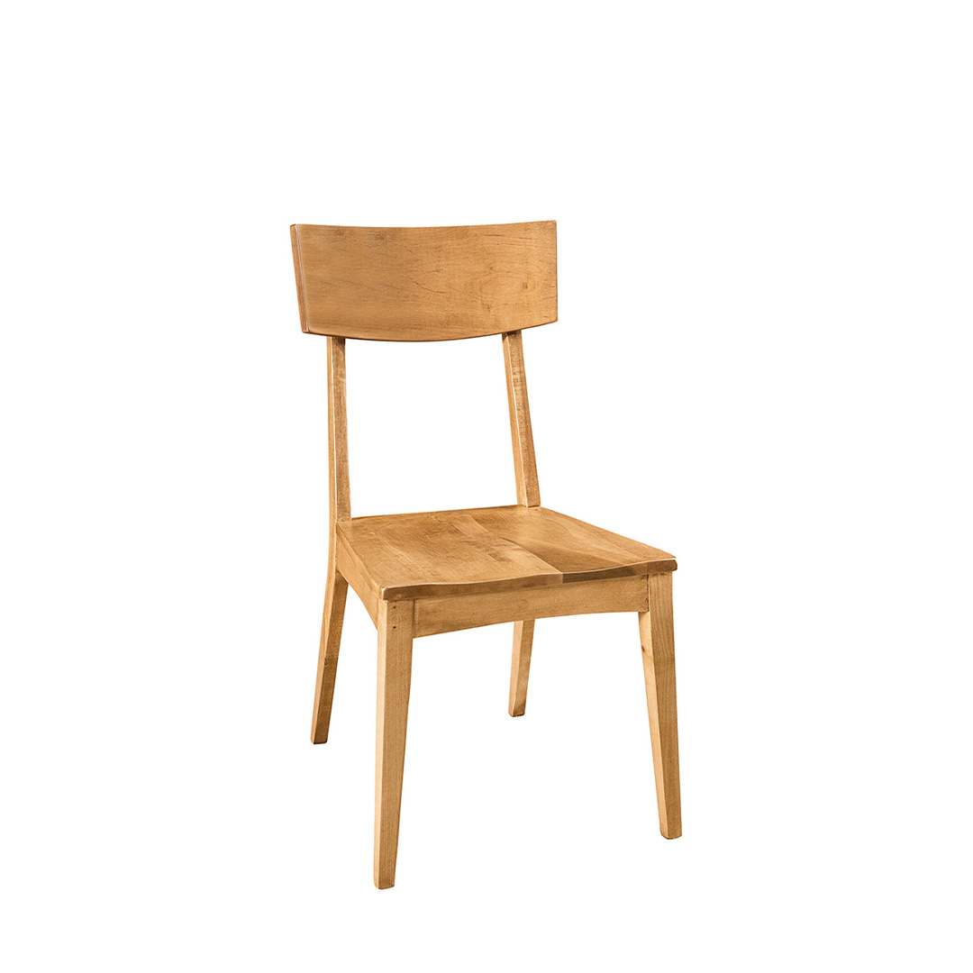 Asheville commercial wood chair