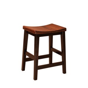 commercial stool wood seat and footrest
