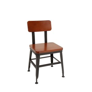 commercial dining chair with metal legs