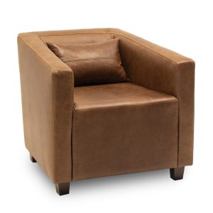 leather commercial lounge chair