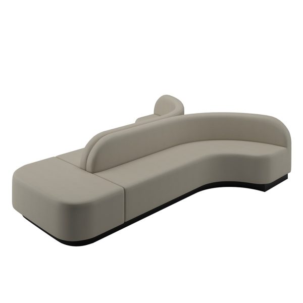 Brooklyn double-sided commercial bowling lane sofa